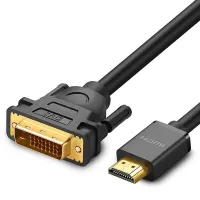 UGREEN 11150 HDMI TO DVI CABLE 1.5 METER BLACK 